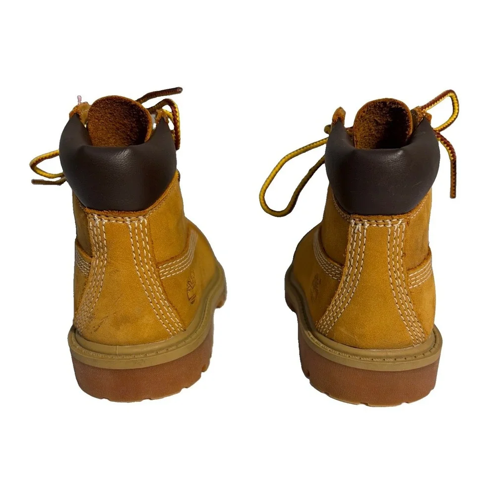 Size 7 toddler Timberland premium 7 Inch waterproof boots Gorpcore Hiking Fall
